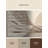 Machine Washable Orlandra Reed Grass Minimalist Solid Color Rug in Beige – Beige Binding-1107996464