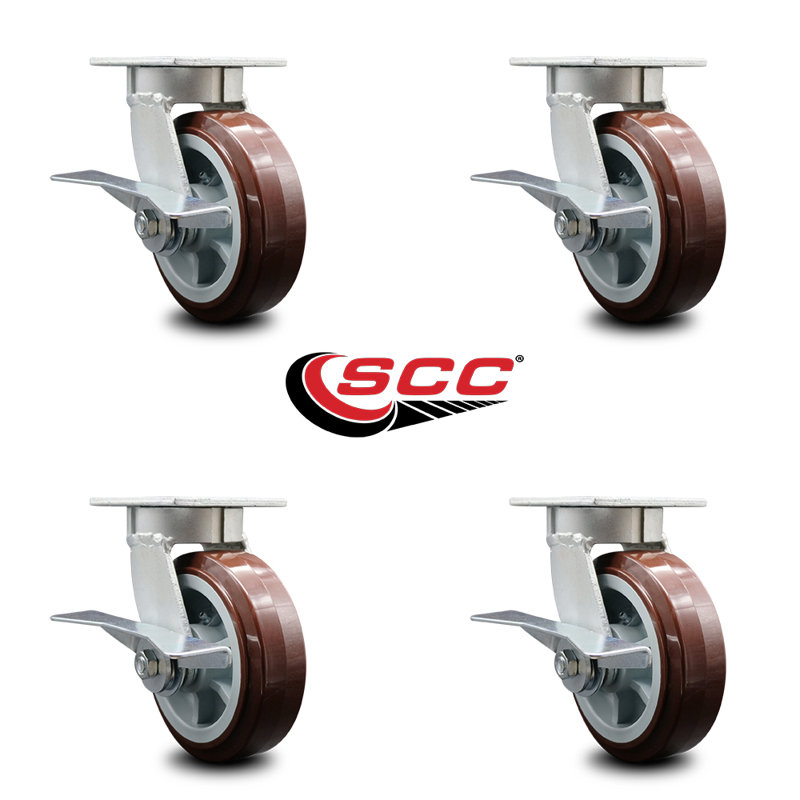 Kingpinless Swivel Caster