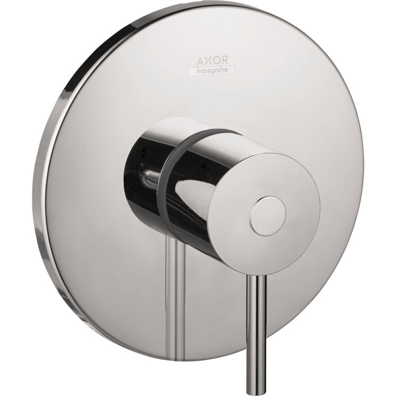 Uno Pressure Balance Faucet Trim with Lever Handle, Chrome