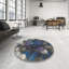 Tapis bleu/violet/gris-588647127