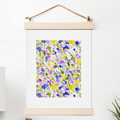" Wild Nature Yellow " by Jacqueline Maldonado