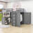 Henness Full 3 Drawer Loft Bed with Built-in-Desk-1580507337