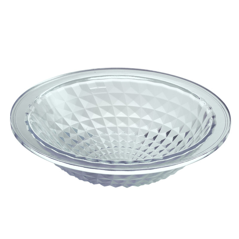 Kohler Kallos®, Artist Editions Oval Glass Undermount Bathroom Sink, Ice