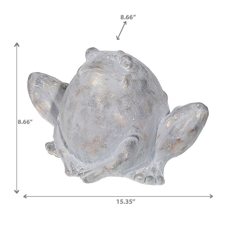 Figurine grenouille de jardin