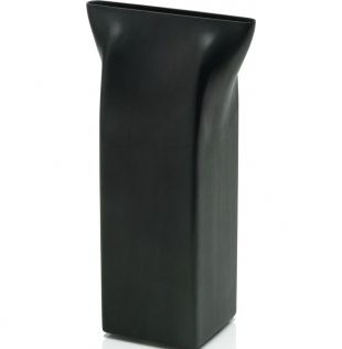 Pinch Vase, Black