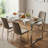 Remi Glass Stainless Steel Writing Desk