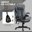 Fauteuil de massage chauffant à haut dossier, fauteuil chauffant