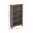 Malani 36" H Solid Wood Classic Bookcase-445092558-446278027