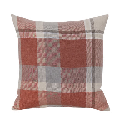 Avarayr Chequered Square Single Filled Scatter Cushion