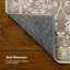 Tapis chenille imprimé lavable Hunter-873304450-873304451