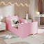 Lit de sol en forme d'ours pour tout-petit en bois massif-558866652