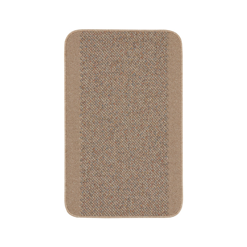 Zac Kitchen Mat, Rectangle 80 x 140cm, Beige