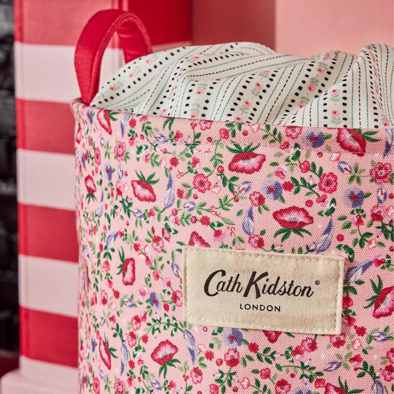 Cath Kidston Pink Floral Laundry Bag