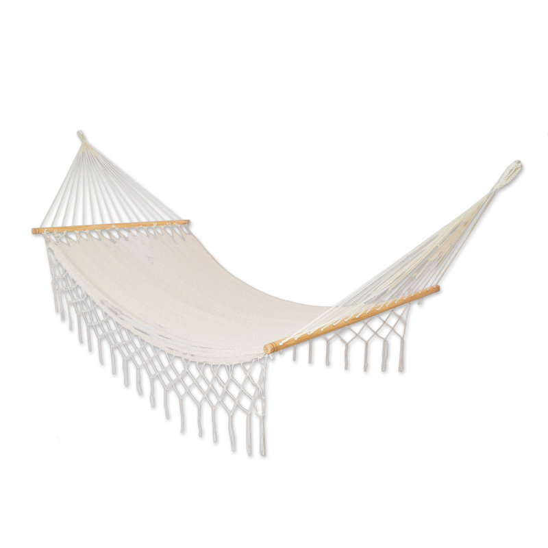 NOVICA Handmade Natural Rest Nylon Hammock (Single)