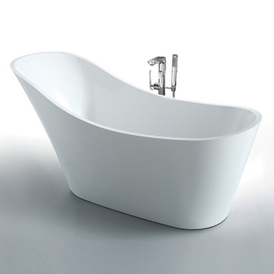 Flou 66.62'' L Freestanding Soaking Bathtub