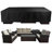 600D Waterproof Outdoor Patio Furniture Covers 137" x 102" x 35" Large Size for 8-14 Seats Sofa Set