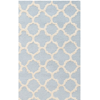 Cannen Hand Tufted Wool Geometric Rug