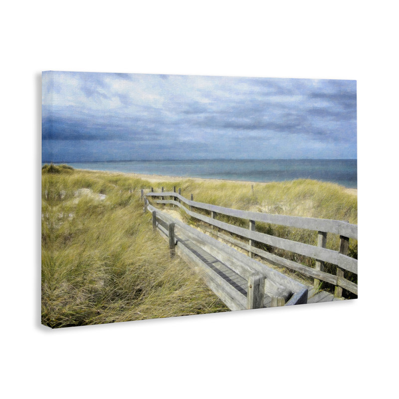  "Sandy Boardwalk View", art mural par Graffi *ee Studios, H 20 po x l 30 po