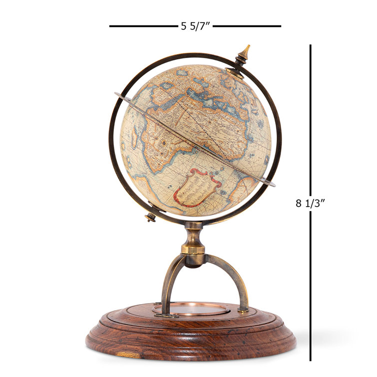 Charlton Home® Terrestrial Tabletop Globe