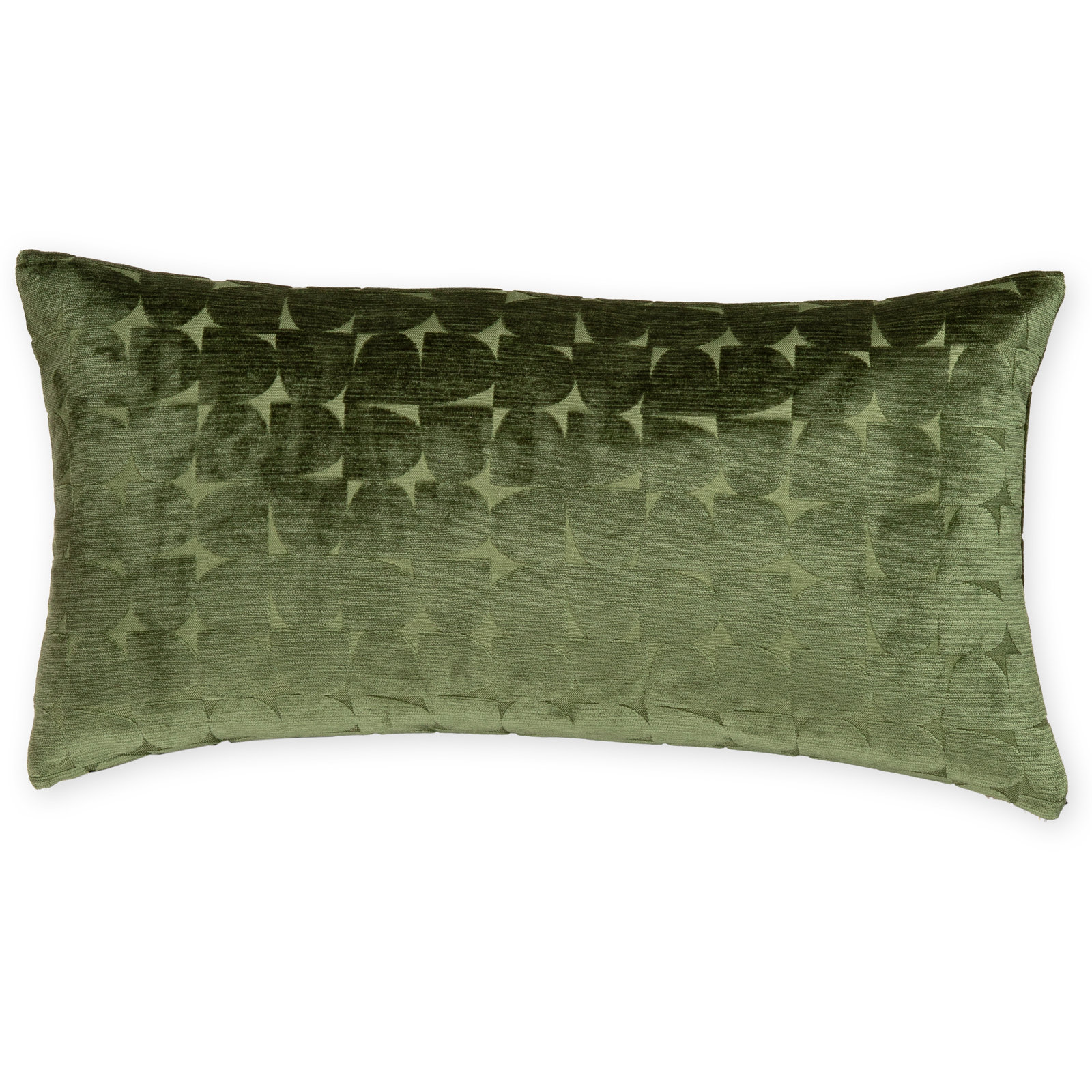 Gumdrop Throw Pillow, Feather, Green, Rectangle 21"H x 12"W