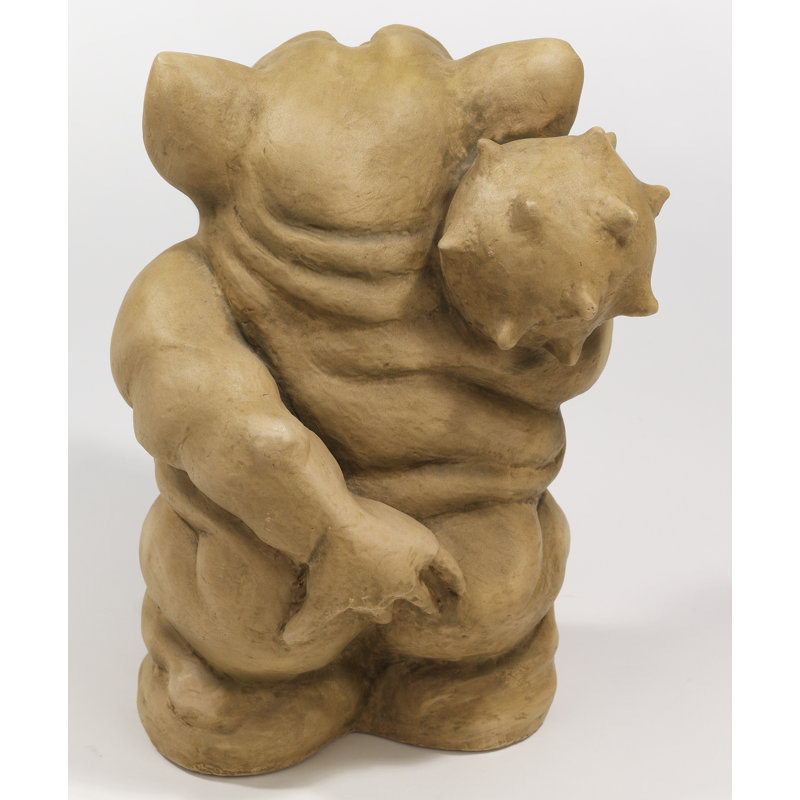 Weather Resistant UV Resistant Plastic Garden Statue, 20.5cm H x 15cm W x 12.5cm D