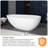 x Soaking Plastic / Acrylic Bathtub