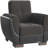 Jaliah Fabric Upholstered Convertible 3-in-1 Sleeper Arm Chair With Storage-111968897
