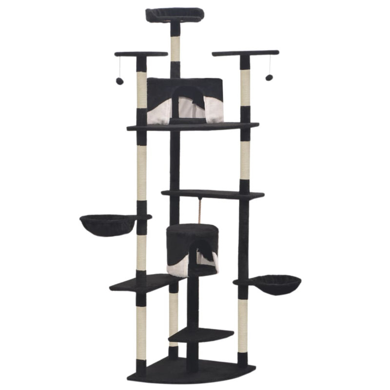 Alta 203cm H Cat Tree, Black