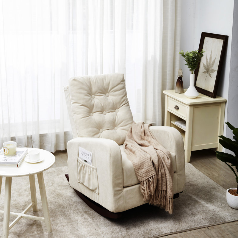 Fauteuil inclinable simple simple, Beige
