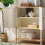Armoire décorative peinte