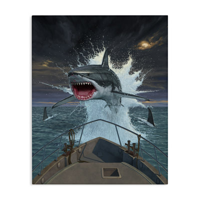 Fish Out Of Water Canvas, design by Vincent Hie