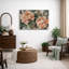«Blush Floral Botanical Art», images de chambre à coucher, impression sur toile encadrée-1649767108-1649767118