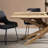 Modern Simple Rectangular Solid Wood Dining Table