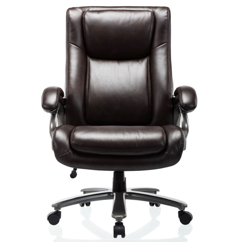 Fauteuil de direction Ambernique, Marron
