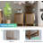Double Laundry Hamper With Lid And Removable Liner Bag, 2-Section Bamboo Laundry Basket For Organized Sorting In Laundry Room, Bathroom, Or Bedroom-1056454084