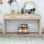 Console en bois avec tiroirs de rangement-1554023058