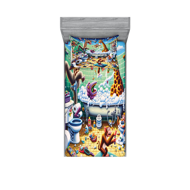 Microfiber Sheet Set, Twin