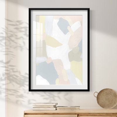 Blushing Abstract IV -Gallery Wrapped Canvas