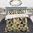 Multicolor Square Patchwork - Patterned Duvet Cover Set-10182882