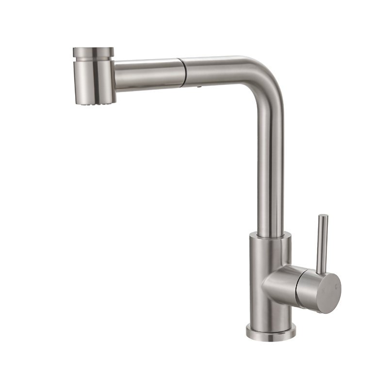 Kitchen Faucet, Brushed Nickel