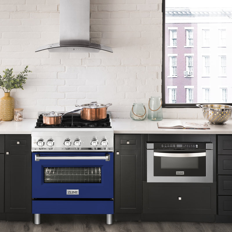 ZLINE 30" Legacy Dual Fuel Range, Satin Stainless Steel