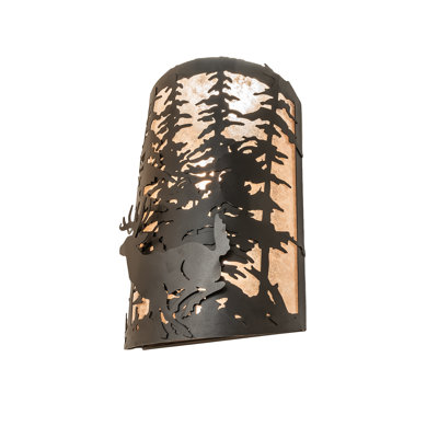 2 - Light Flush Mounted Sconce