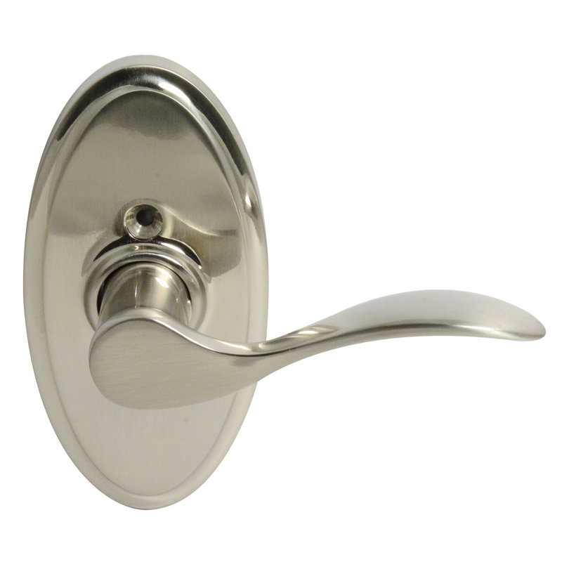 Satin Nickel Single Dummy Door Lever