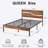 Jesstin Steel Piece Bedroom Set-343802282-343802283