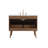 Steinfeldt 42 " W Freestanding Standard 1 Single Vanity Bathroom Vanity With Engineered Marble Top-464574418