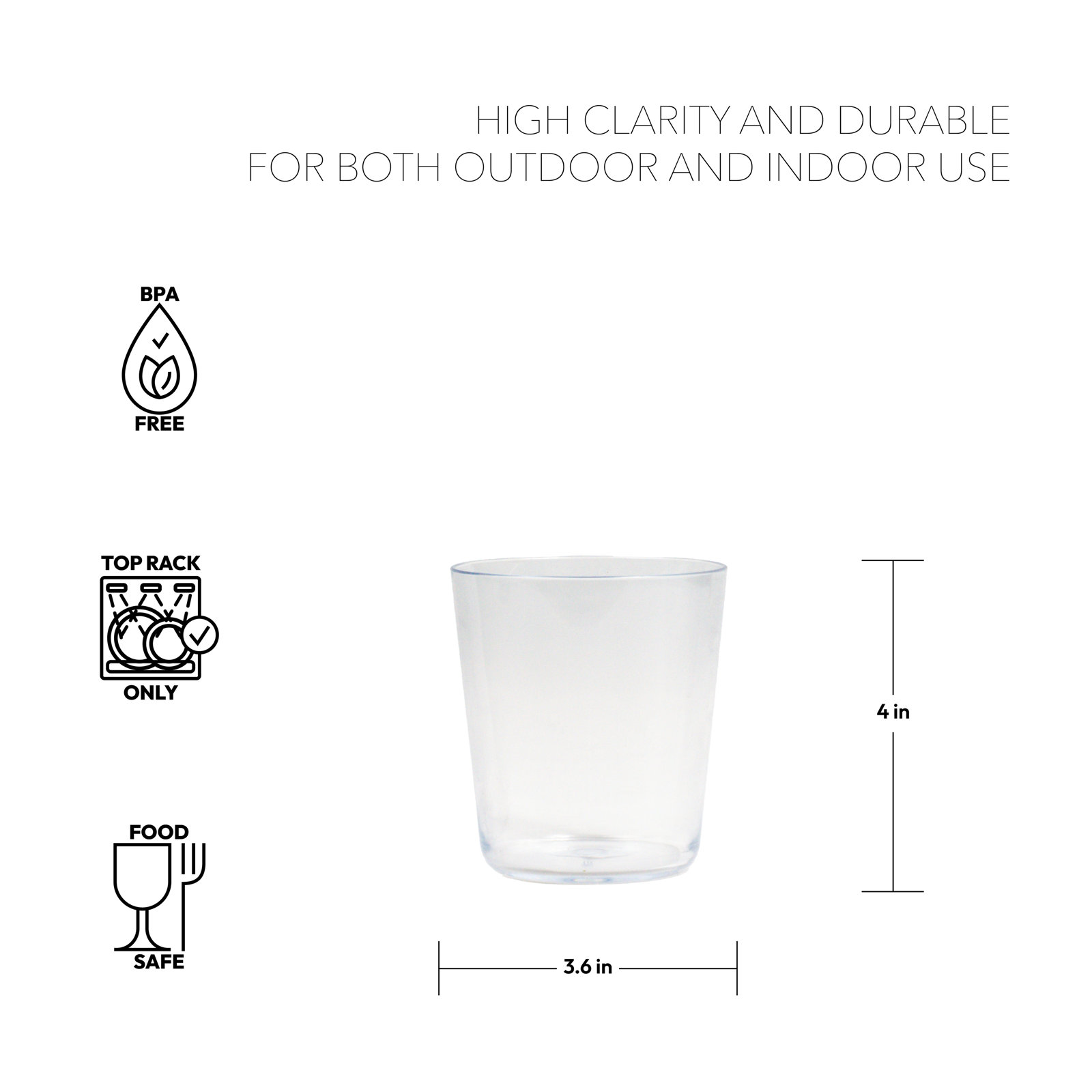 Daiquiri Drinking Glass