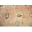 Tapis oriental classique en laine, noué à la main, motif floral, 224 x 284 cm