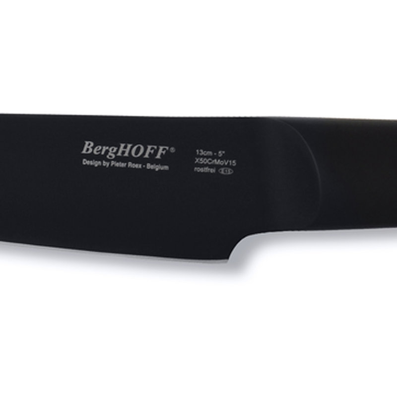 Ron 5" Utility Knife, Black
