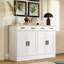 Buffet, armoire à café avec 2 tiroirs et 4 portes, buffet de cuisine pour le salon, cuisine-1403006102