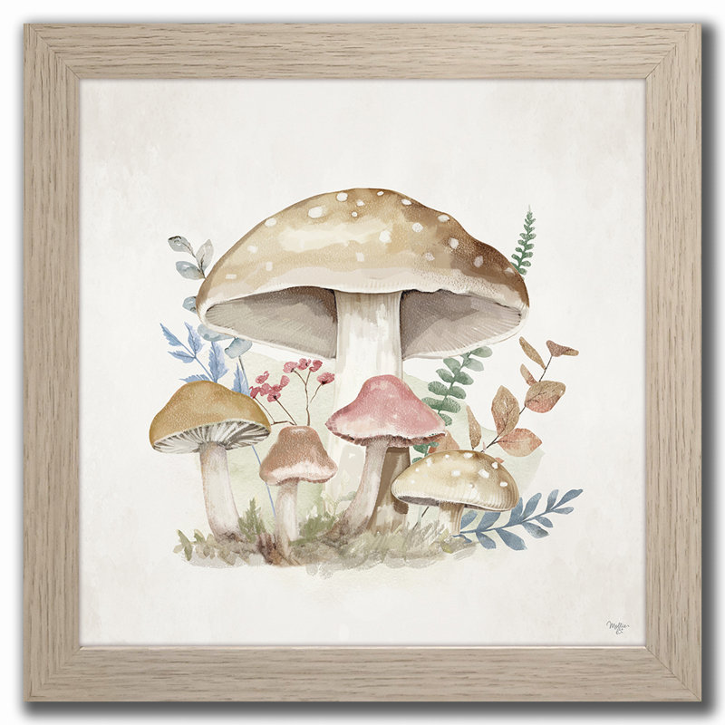 "Mushroom Haven I", art mural encadré